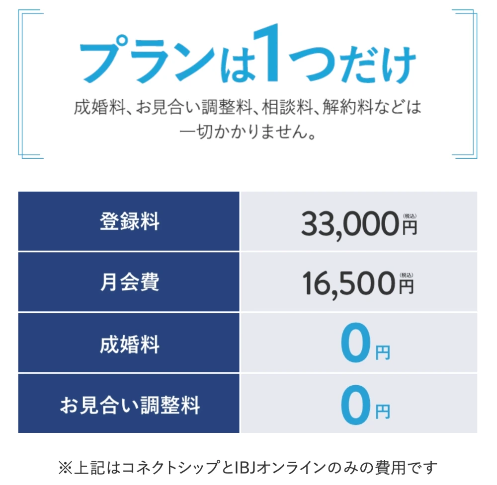 公式サイトの料金表